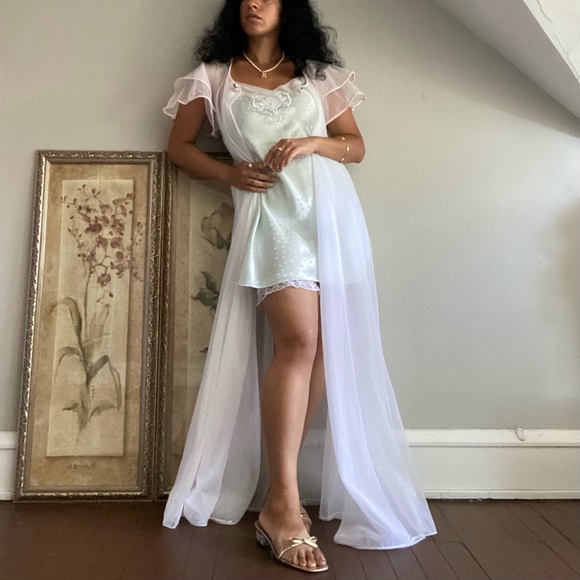 Natori, Vintage Calla Lily Lady Chemise - Picture 9 of 16